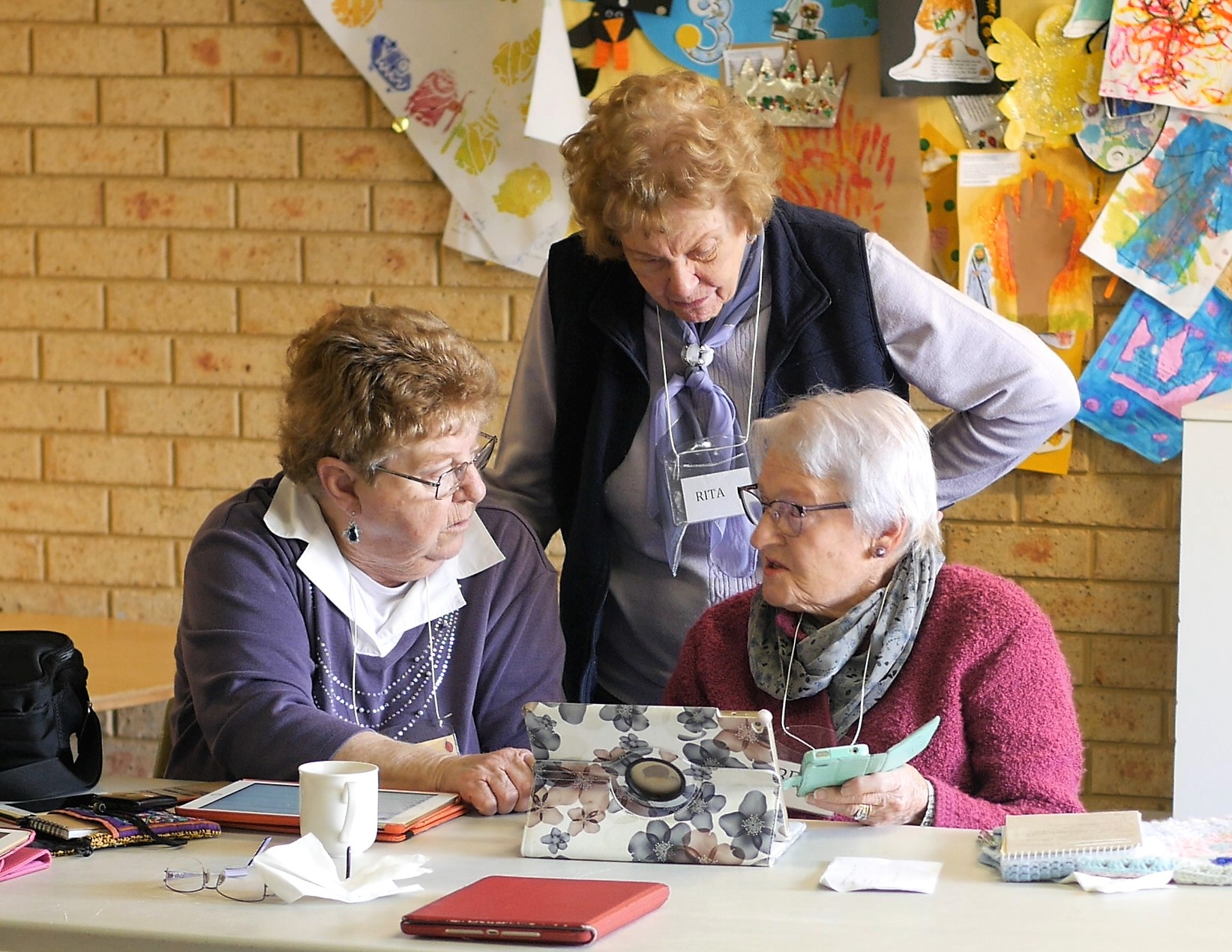 Betty at Switched on Seniors