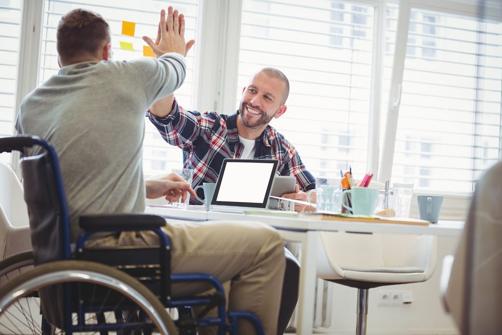 Positive outcomes for those living with disability