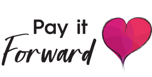 Pay it forward logo to donate meals